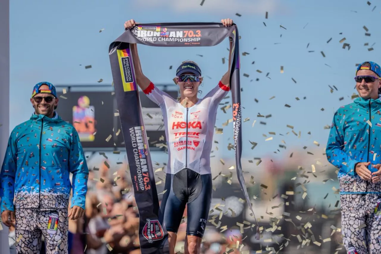 크니브, 70.3 세계선수권 네 번째 정상 — 코스 기록 4시간 19분 24초