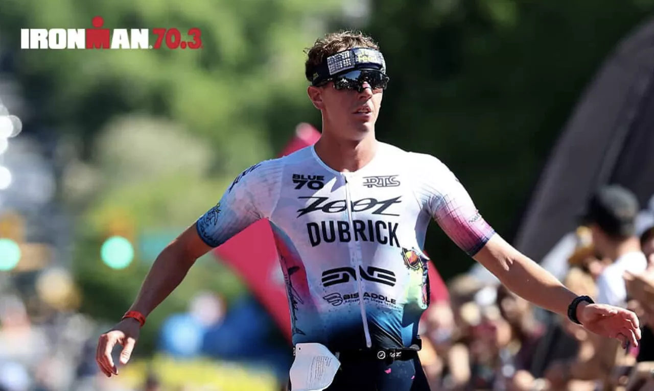 라이오넬 샌더스, 코주멜 70.3 복귀전 3위 — 두브릭은 압도적 우승