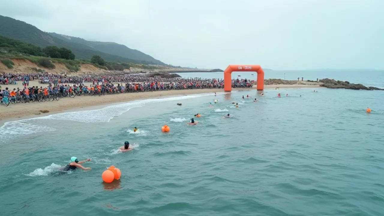 2026 시흥시장배 거북섬 전국철인3종대회 코스맵